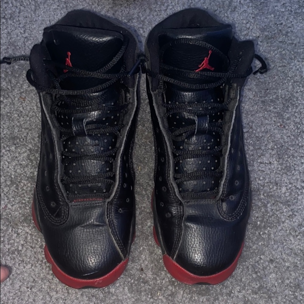 Air Jordan 13s Black Red